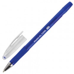 Ручка шариковая 1.0мм масляная ''MODEL-XL TONE'', синяя с рез гриппом 143248