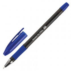 Ручка шариковая 0.5мм масляная ''MODEL-XL PRO'', синяя с рез гриппом 143249