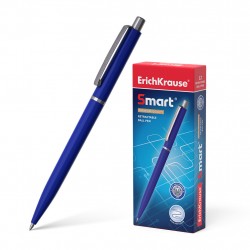 Ручка шариковая автоматическая 0.7мм "SMART" синяя, ERICH KRAUSE