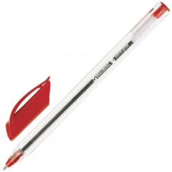 Ручка шариковая 1.0 мм "E[tra Glide" красная, корпус трехгранный