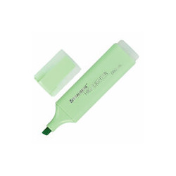 Маркер для выделения текста 1.0 - 5.0 мм зелёный, скошенный наконечник ''Original Pastel''