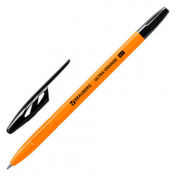 Ручка шариковая Ultra Orange, чёрная