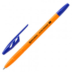 Ручка шариковая Ultra Orange, синяя