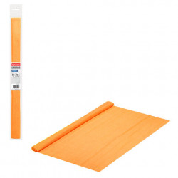 Креп-бумага Brauberg, оранжевая, 250*50 cм