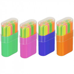 Счетные палочки (50 шт.) многоцветные в пластиковом пенале