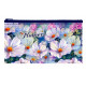 Пенал-кошелёк 195*105 ПМП 2-20 Акварельные цветы, ткань с подкладкой