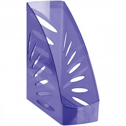 Лоток вертикальный "Тропик", ширина 110 мм, фиолетовый