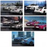 Альбом для рисования 40л А4 спираль "Престижное авто", ассорти