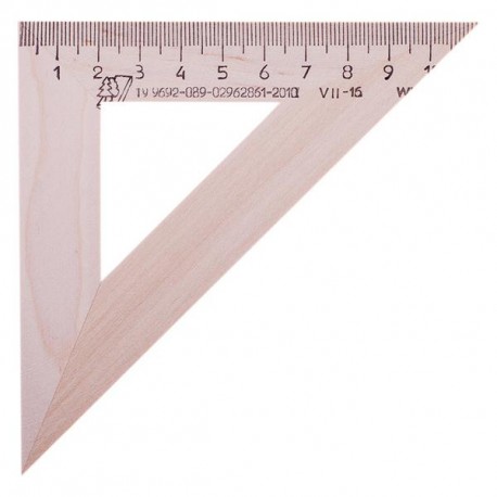 Треугольник деревянный 45*11 см