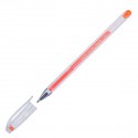 Ручка гелевая 0.5 мм CROWN оранжевая