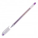 Ручка гелевая 0.5 мм CROWN фиолетовая