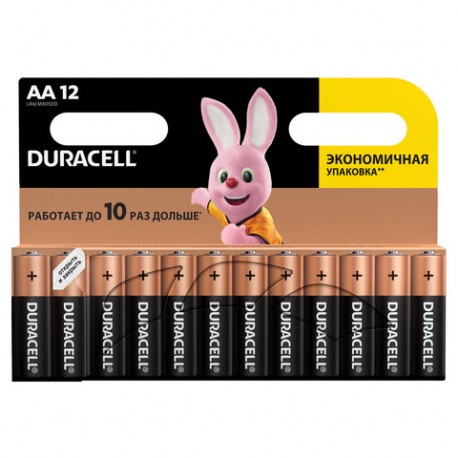Батарейки DURACELL Basic, AA 15А 