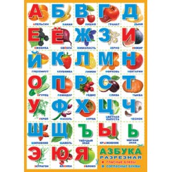 Плакат Азбука А2