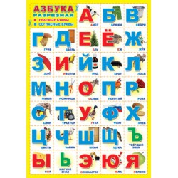 Плакат Азбука А3